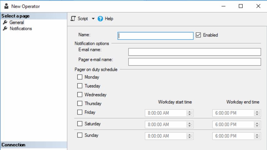 SSMS Operator